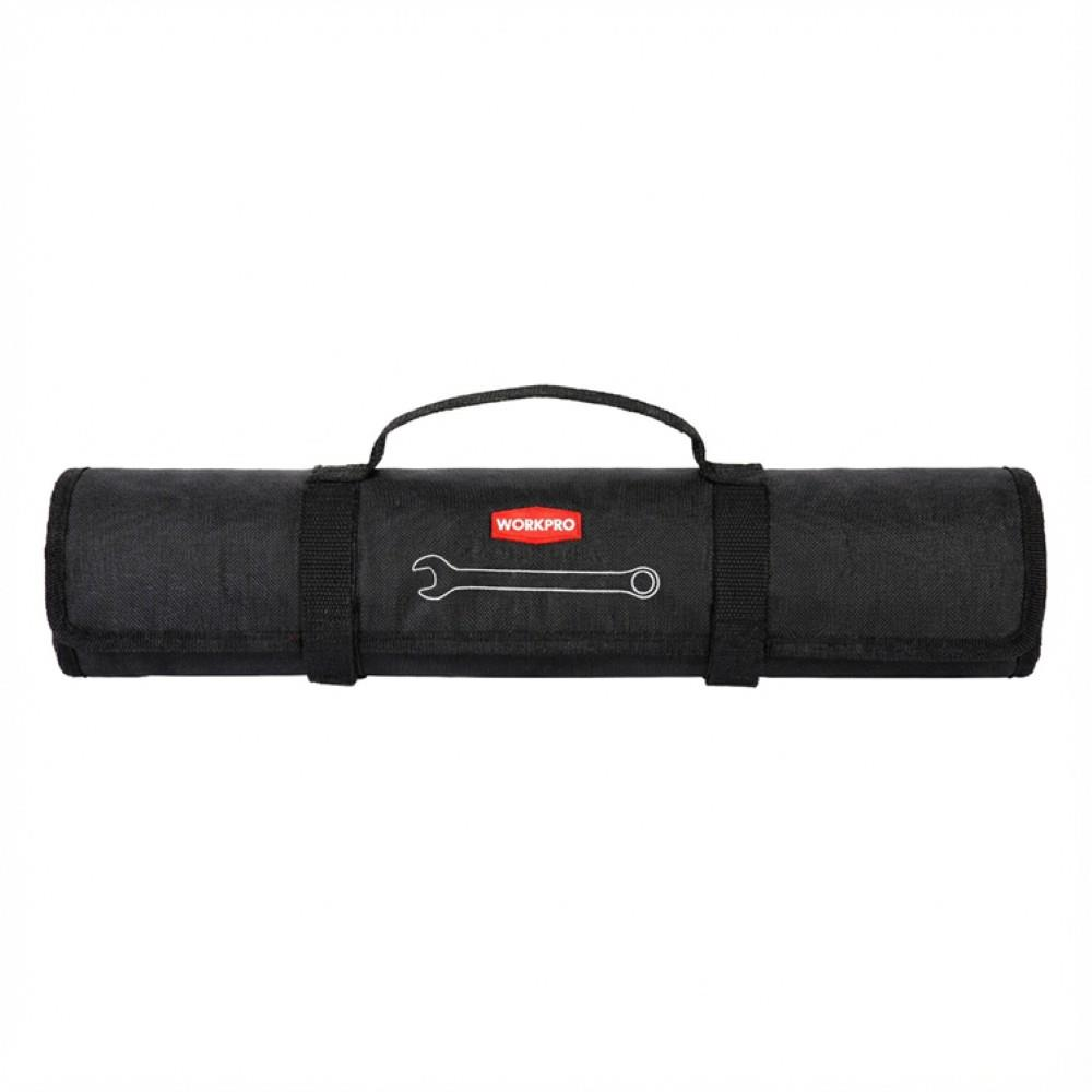 WORKPRO WP202504 6-32mm 23 Parça CR-V Profesyonel Kombine Anahtar Takımı + Bez Taşıma Kılıfı