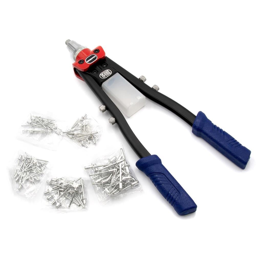 WORKPRO WP225001 5 IN 1 400mm Kollu Profesyonel Perçin Tabancası + 100 Adet Perçin