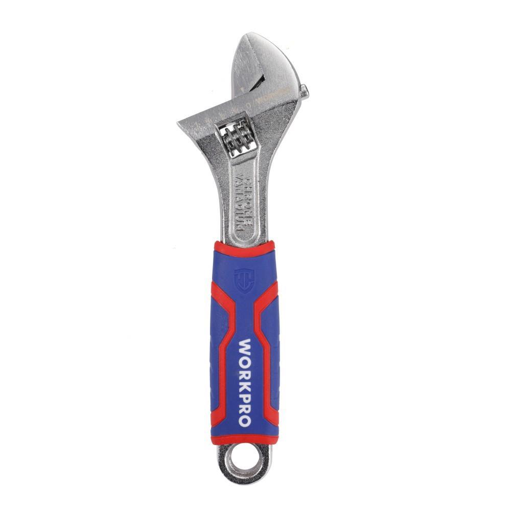 WORKPRO WP272011 200mm Cr-V Profesyonel Kurbağacık Anahtar