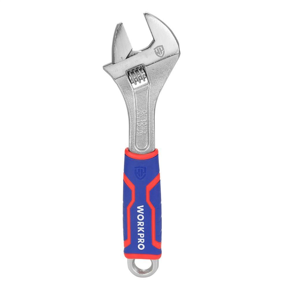 WORKPRO WP272012 250mm Cr-V Profesyonel Kurbağacık Anahtar