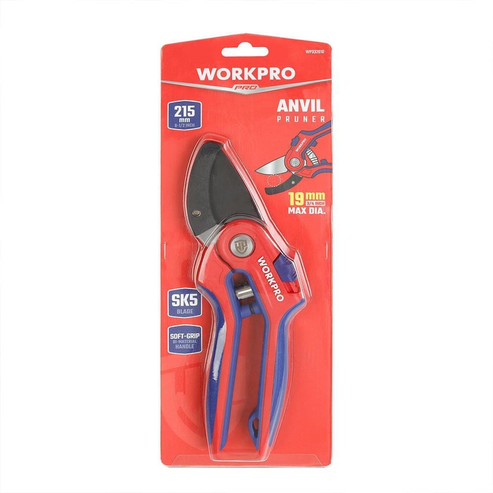 WORKPRO WP332010 Profesyonel Bağ Bahçe Dal Budama Makası