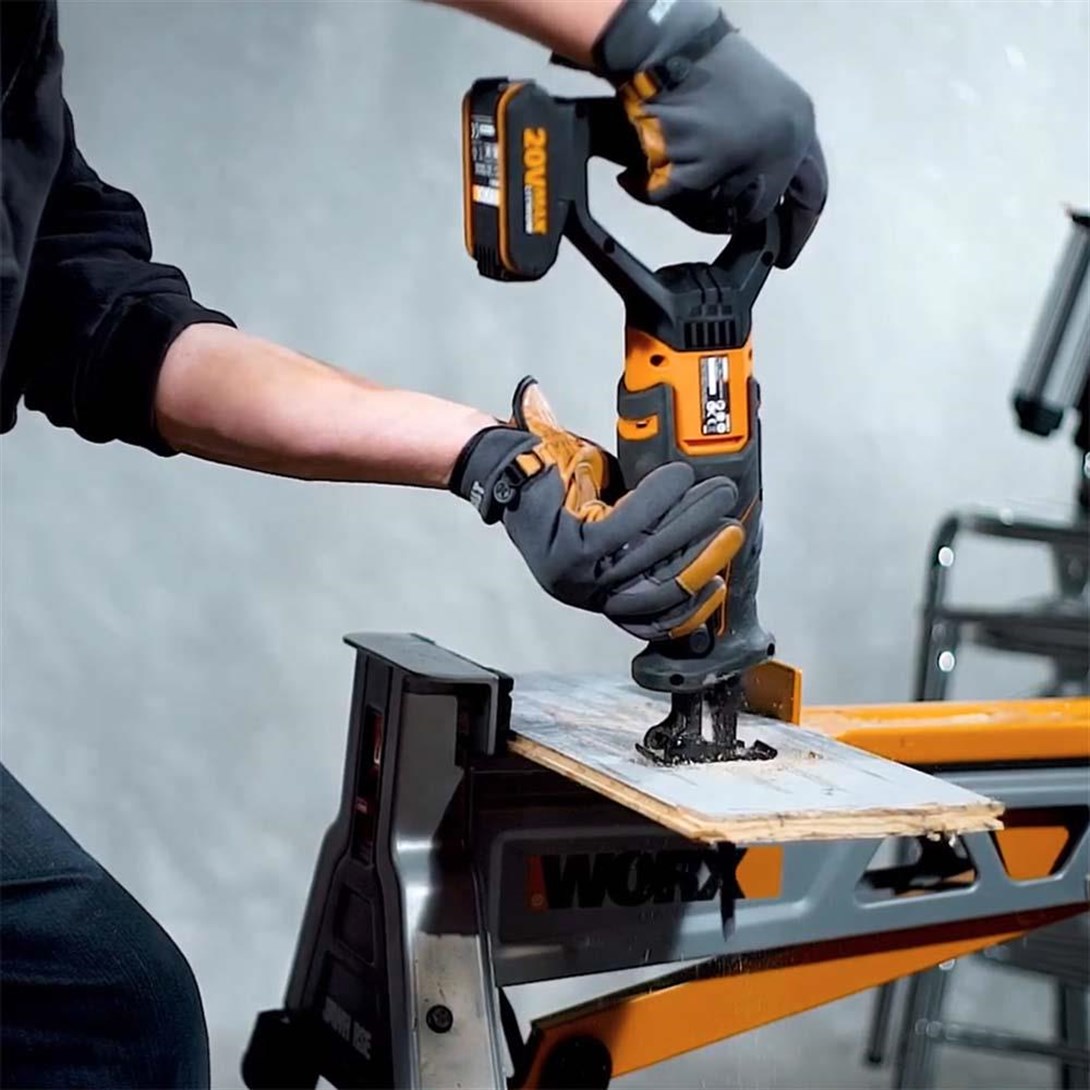 WORX WX500 20Volt 2.0Ah. Li-ion Profesyonel Tilki Kuyruğu Testere 