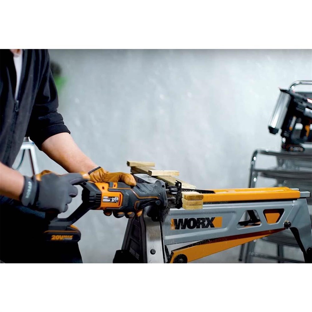 WORX WX500 20Volt 2.0Ah. Li-ion Profesyonel Tilki Kuyruğu Testere 