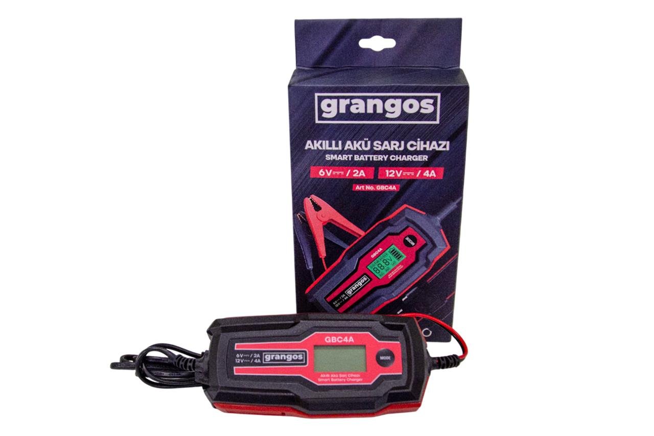 Grangos GBC4A 6V / 12V 70 AH Akıllı Dijital Akü Şarj ve Bakım CihazıGrangosZM_GBC4AAkü Şarj Cihazları-LastikTR.com