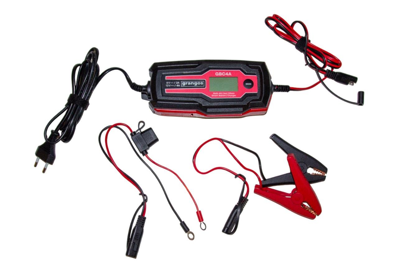 Grangos GBC4A 6V / 12V 70 AH Akıllı Dijital Akü Şarj ve Bakım CihazıGrangosZM_GBC4AAkü Şarj Cihazları-LastikTR.com