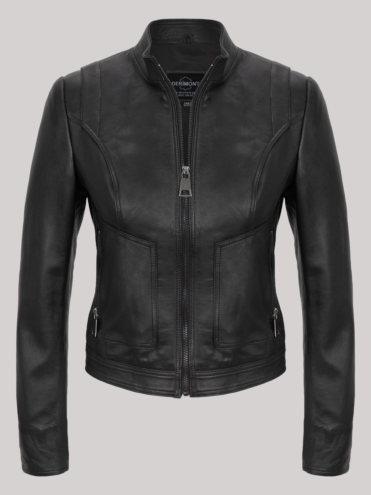 ​Kadın Deri Mont Kod-KA02032