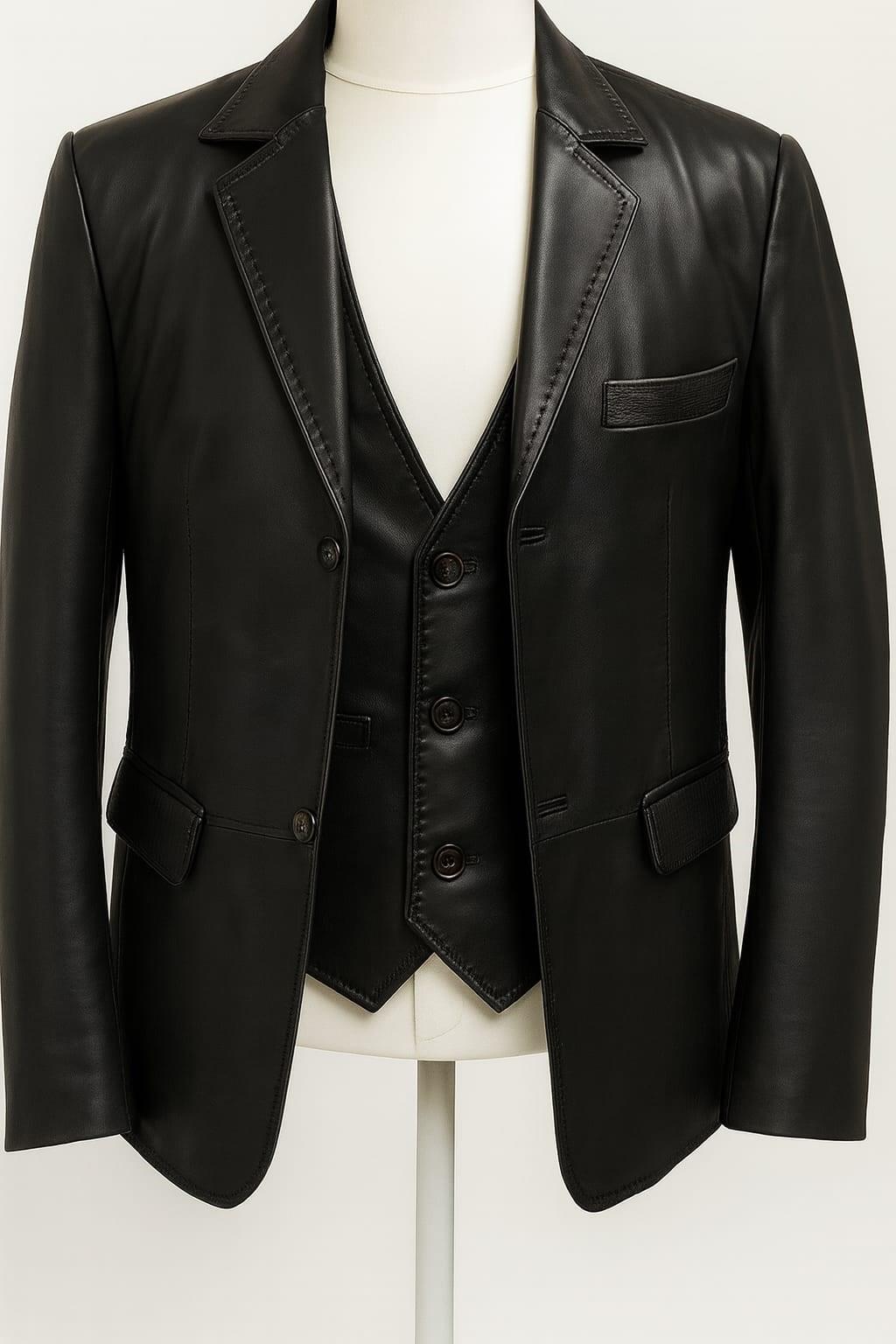 BLEZER YELEK CEKET SİYAH KOMBİN