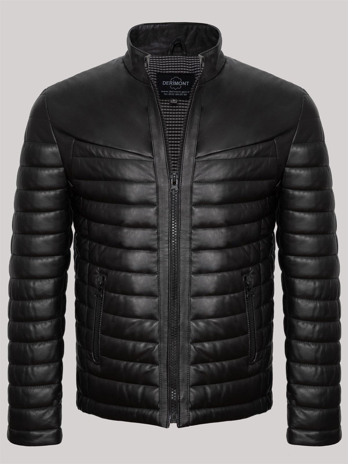 Costa Siyah Erkek %100 Orijinal Deri Ceket