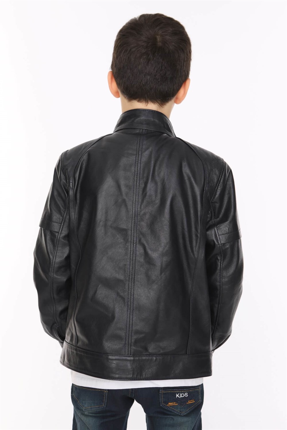 Erkek Çocuk Deri Mont Duncan