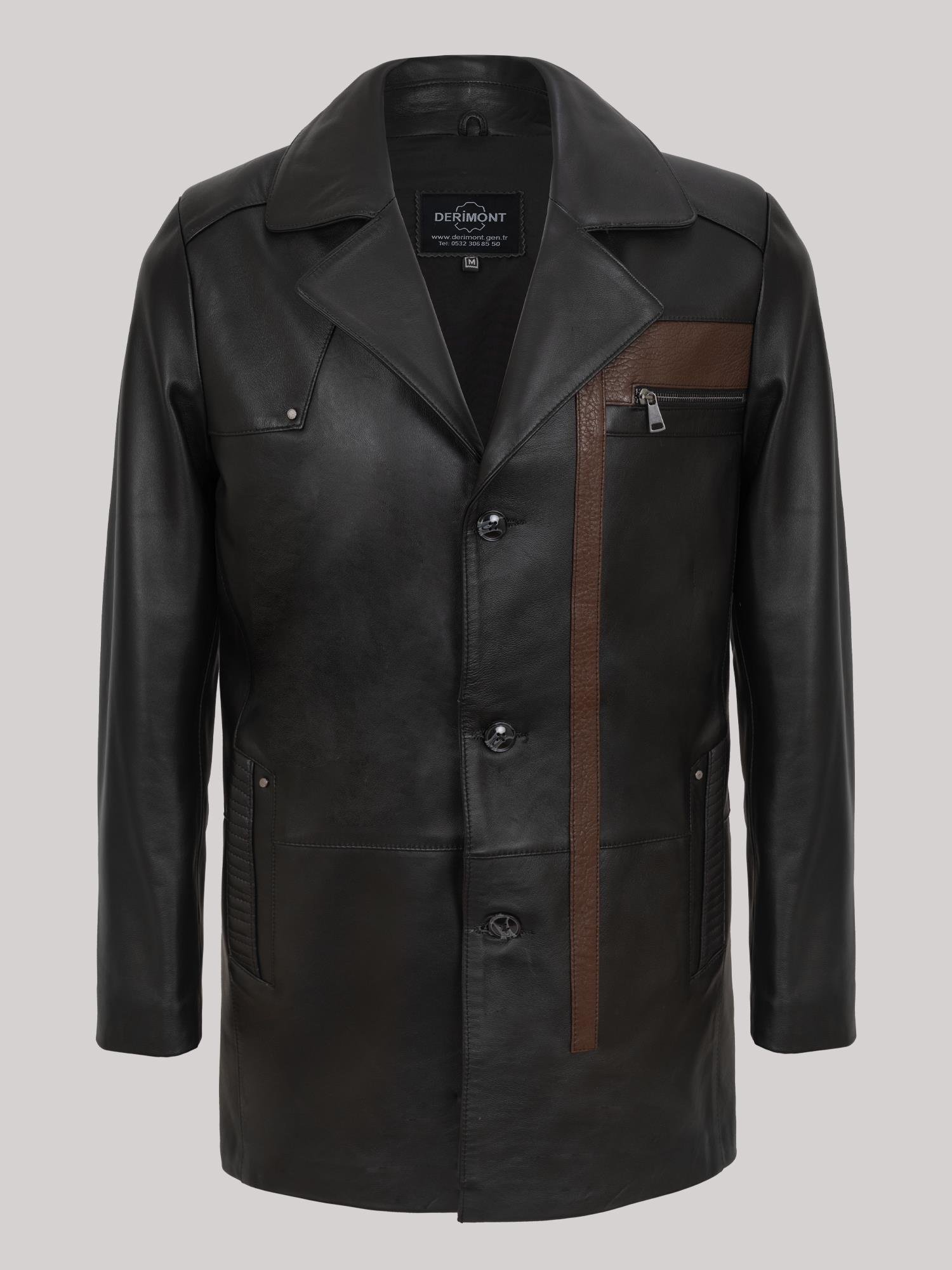 Erkek Deri Mont Kod-EM02014