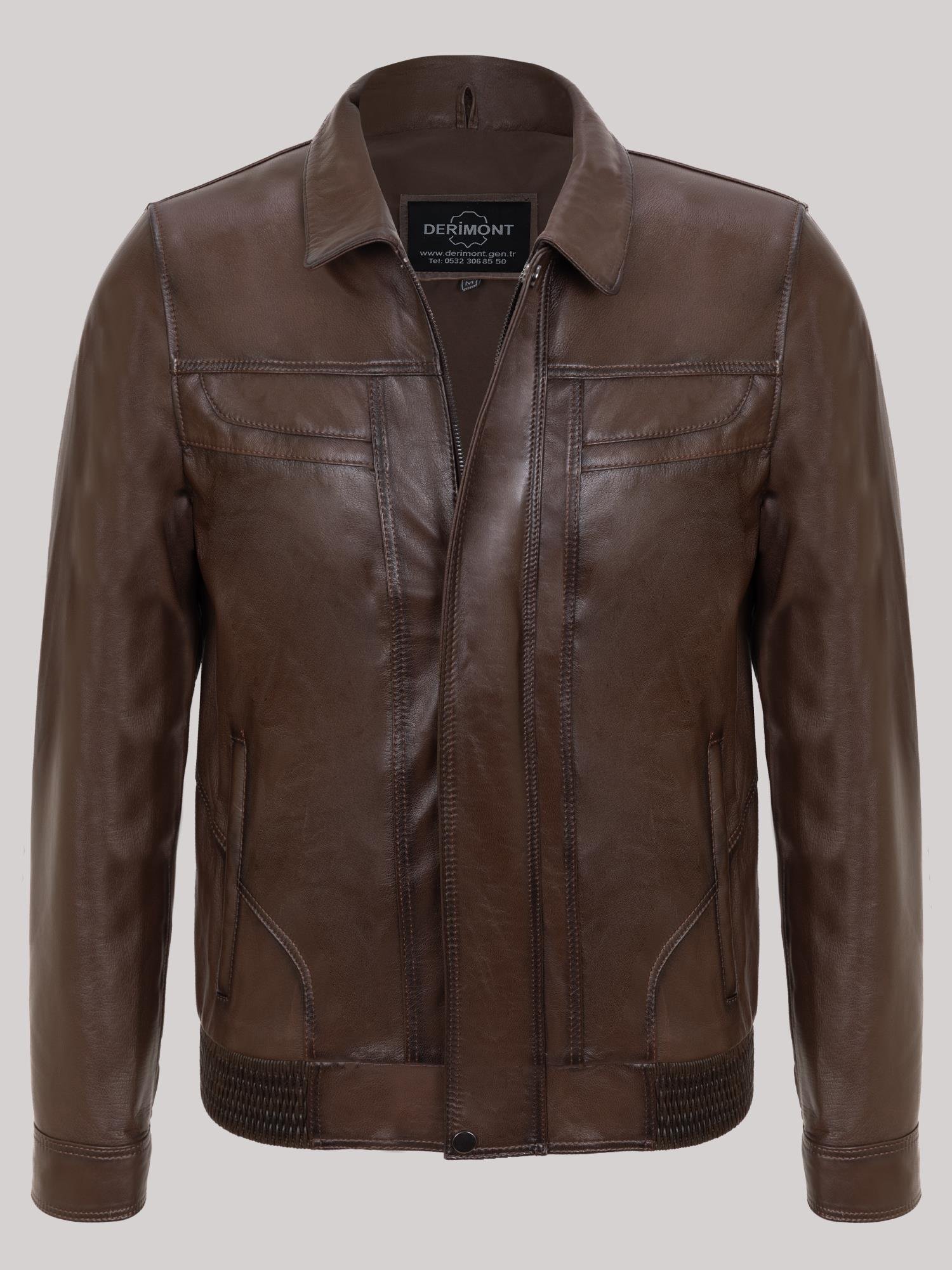 Erkek Deri Mont Kod-EM02016