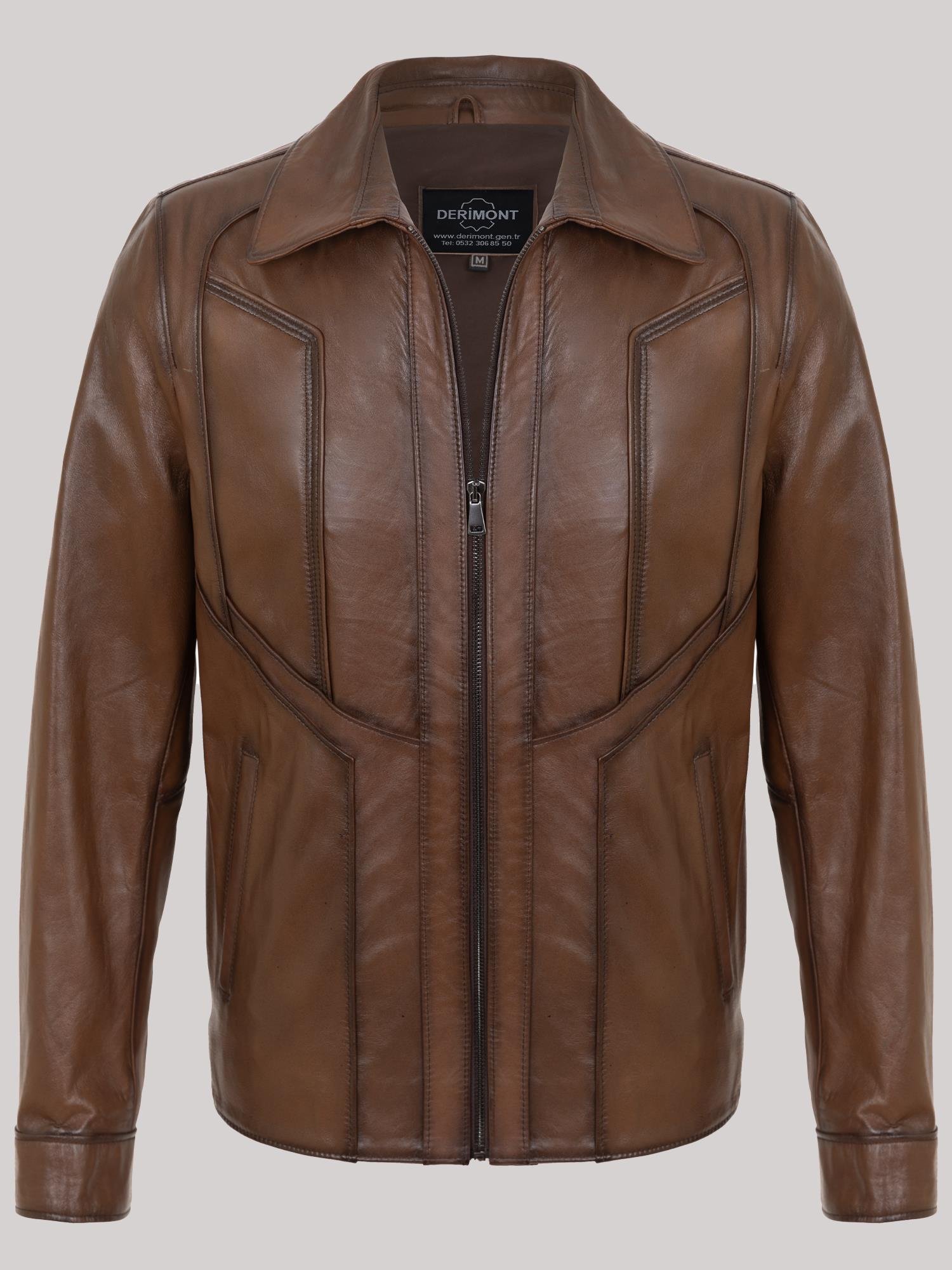 Erkek Deri Mont Kod-EM02017