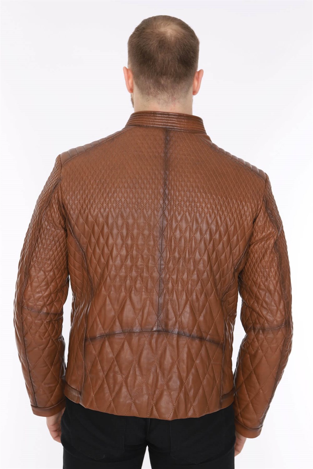 Erkek Deri Mont Taba Eclipse