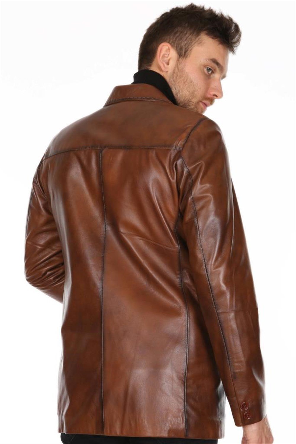 ERKEK TABA DERİ CEKET