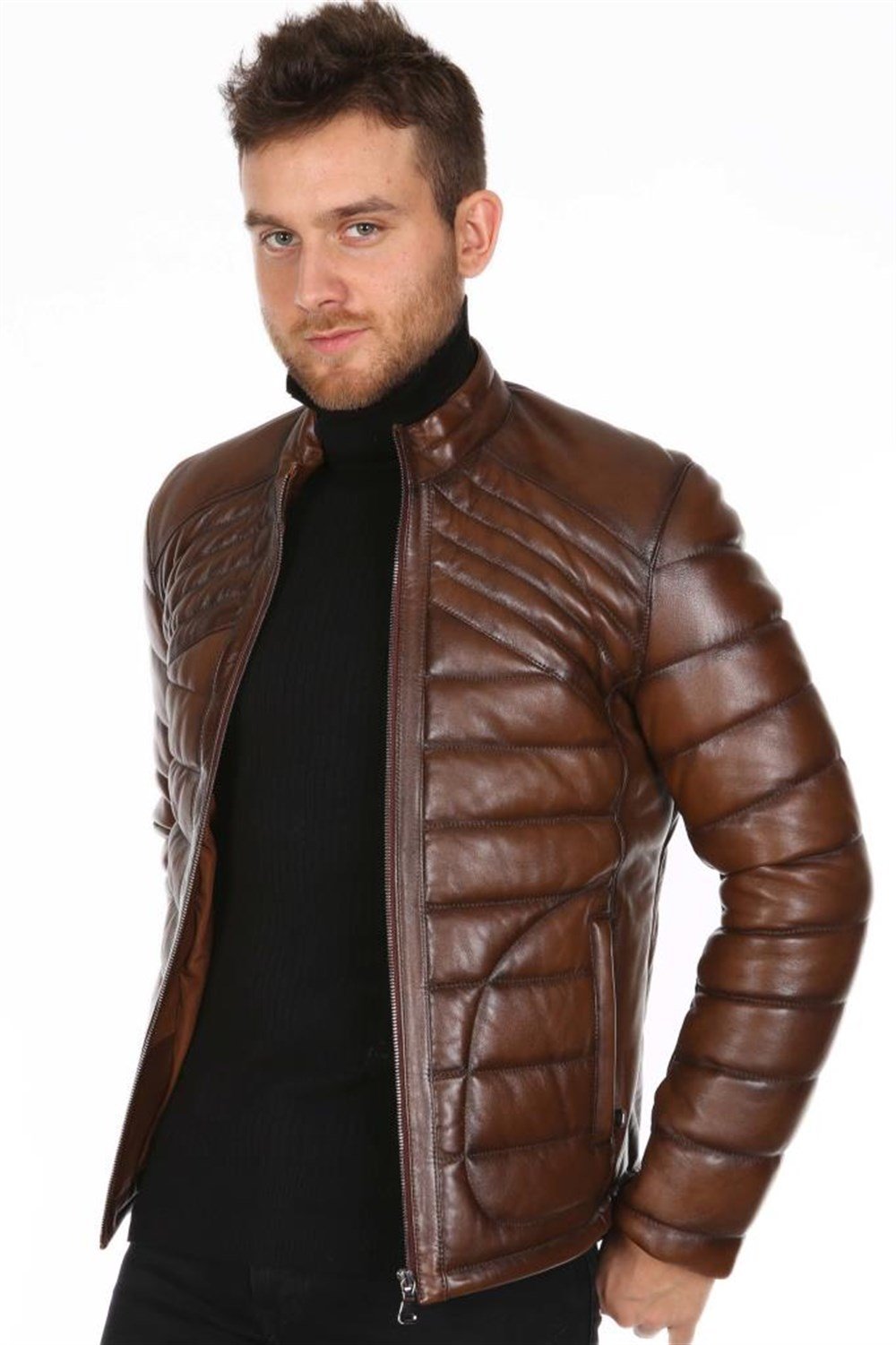 ERKEK TABA ŞİŞME DERİ MONT