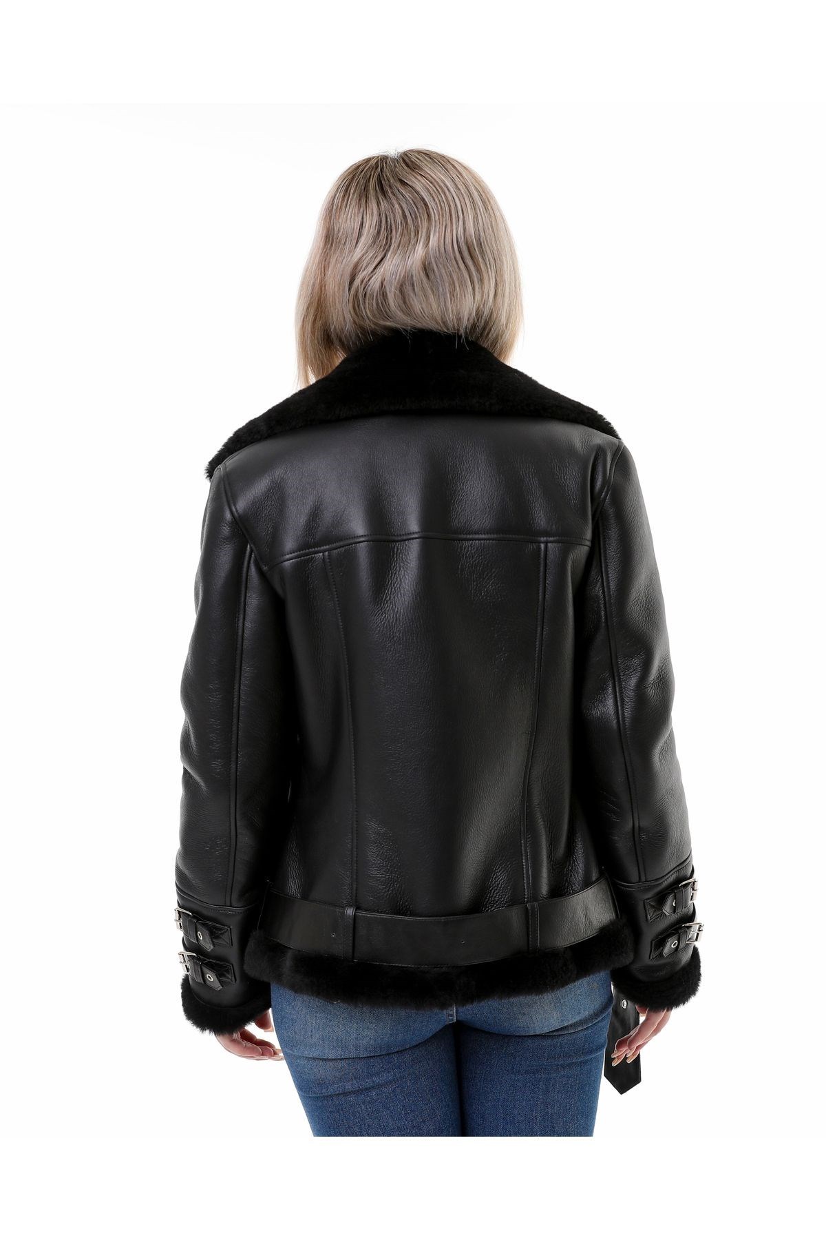 Kadın Deri Kürk Ceket