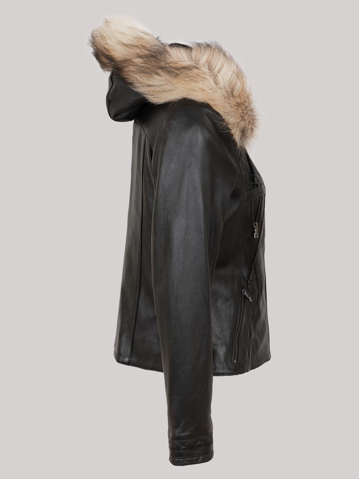 Kadın Deri Mont Kod-KA02027