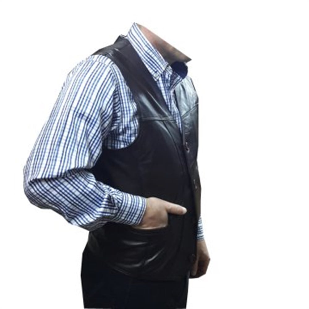 Kahve Renk Arkası Kemerli Klasik ve Spor Kesim