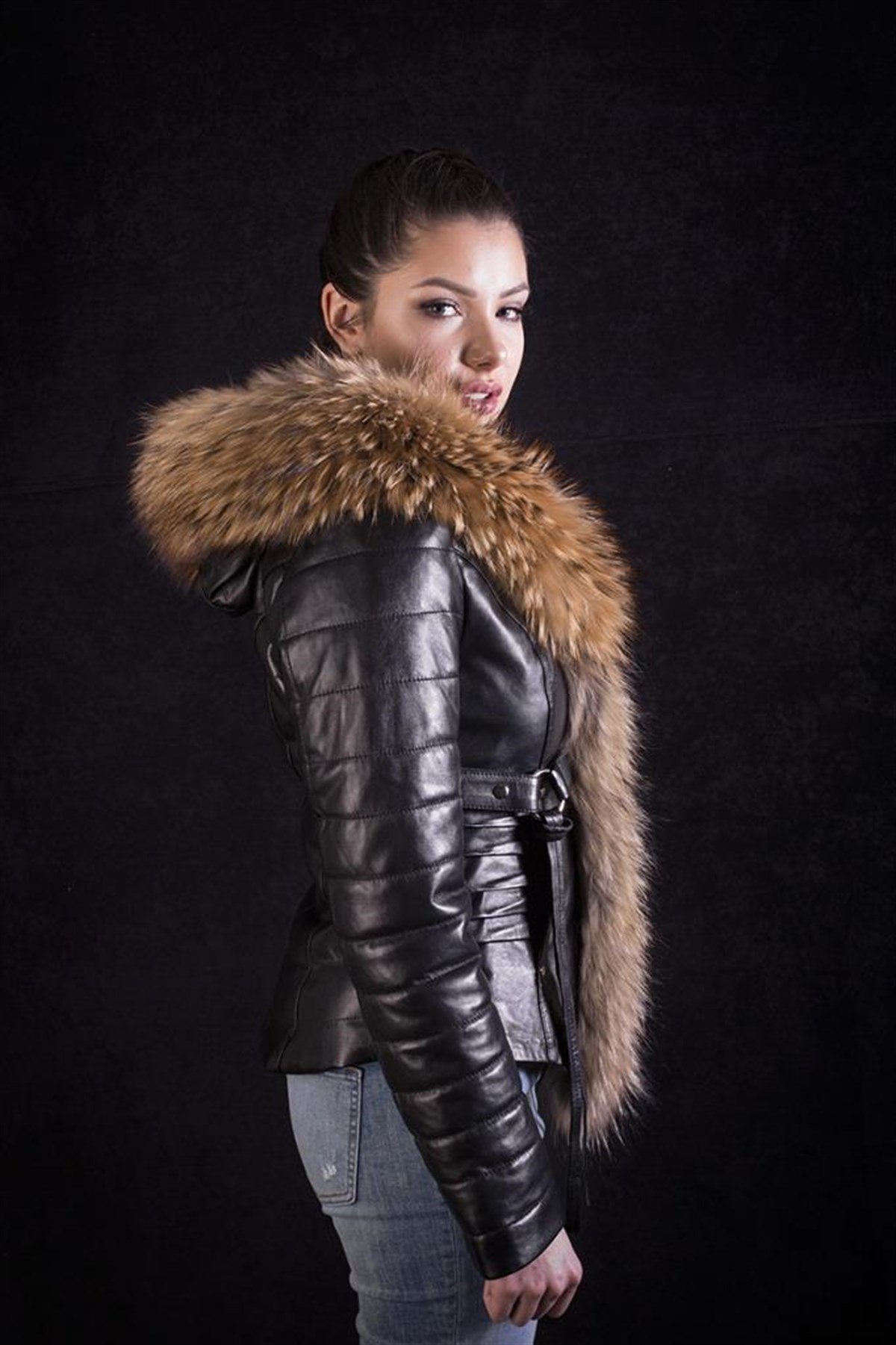 KEMERLİ DERİ MONT (B-596O)