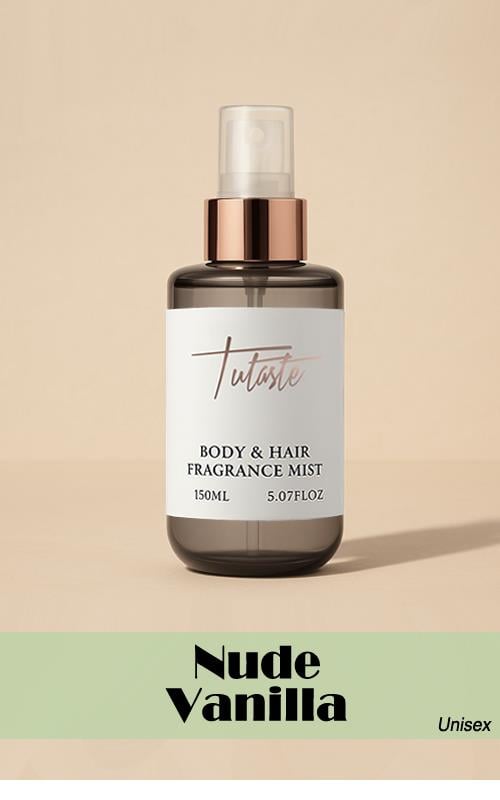 (Nude Vanilla) Body & Hair Mist 150 ML