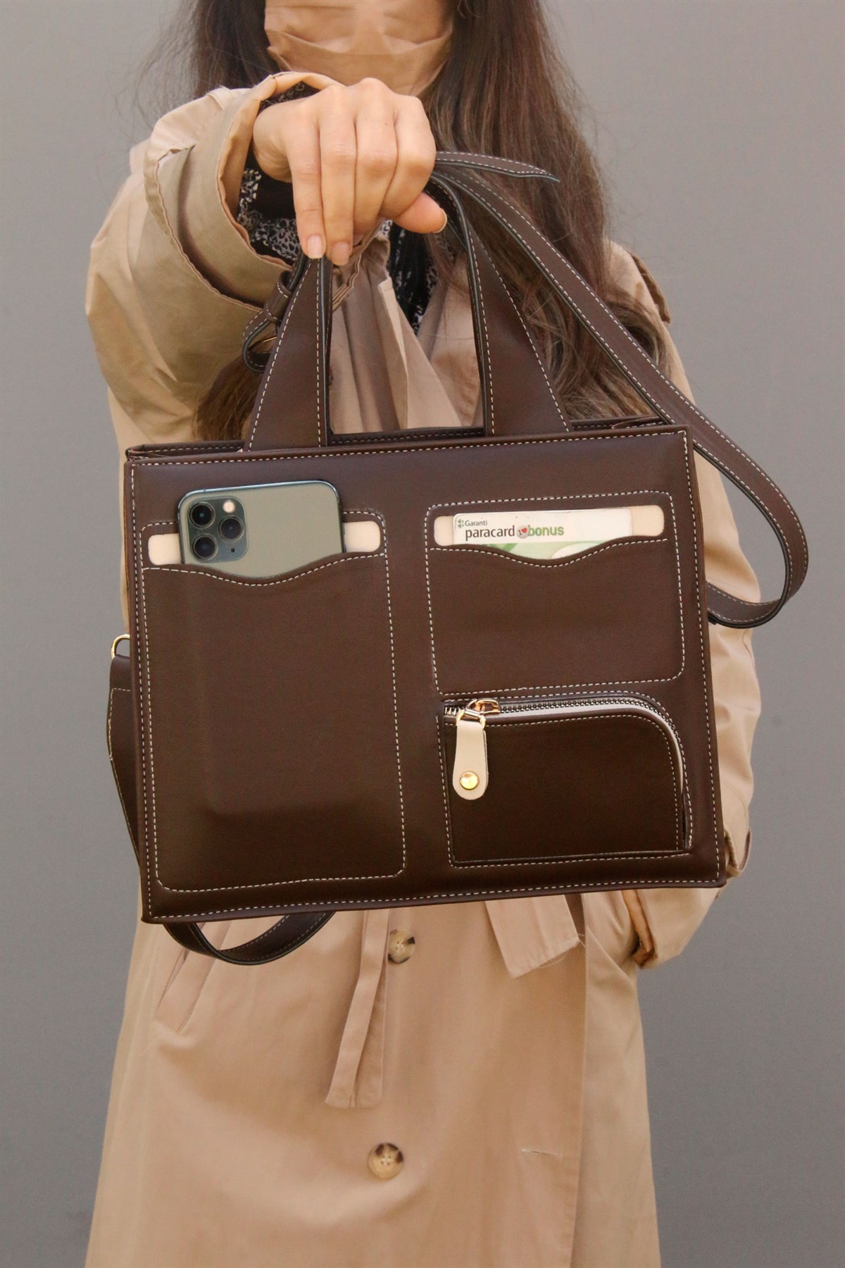 Bonetti Acı Kahve Bag 