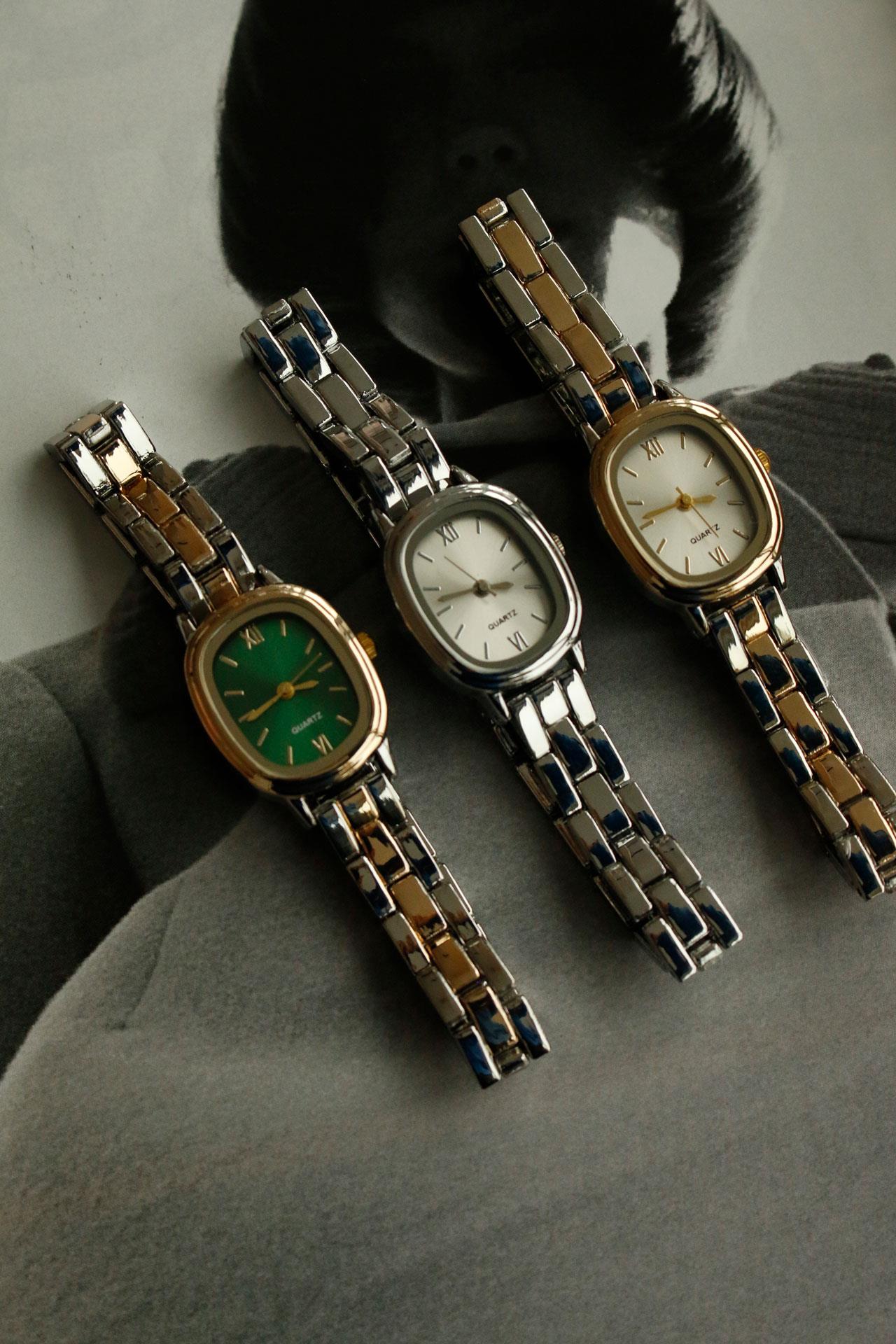 Bonjour Gold&Silver Metal Kadın Kol Saati
