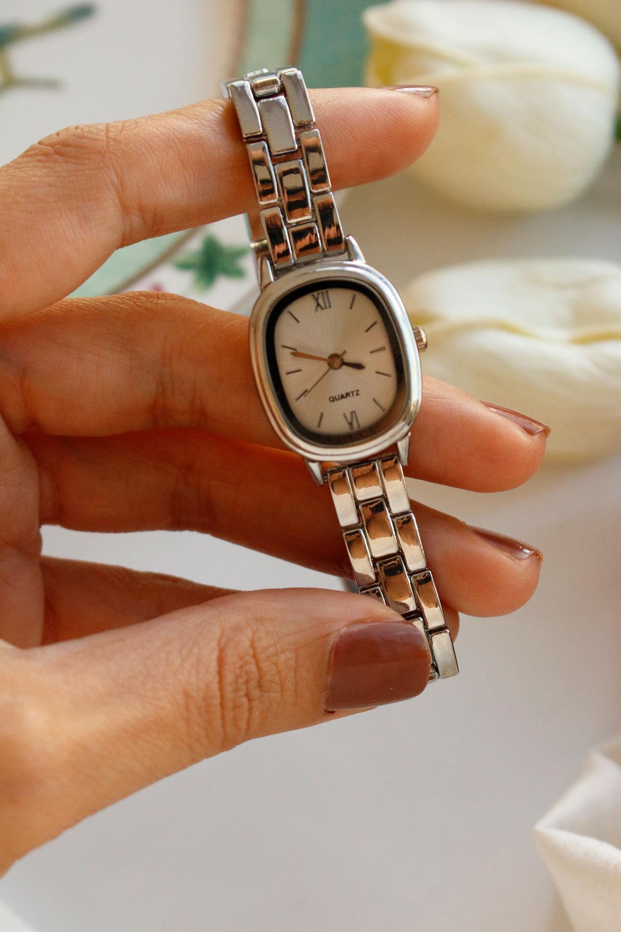 Bonjour Silver Metal Kadın Kol Saati