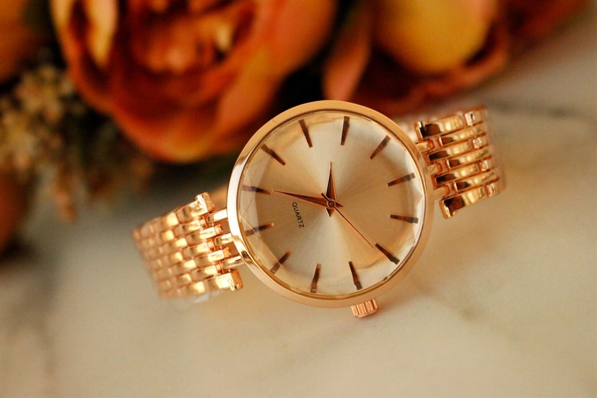 Dream  Rose Metal Saat 