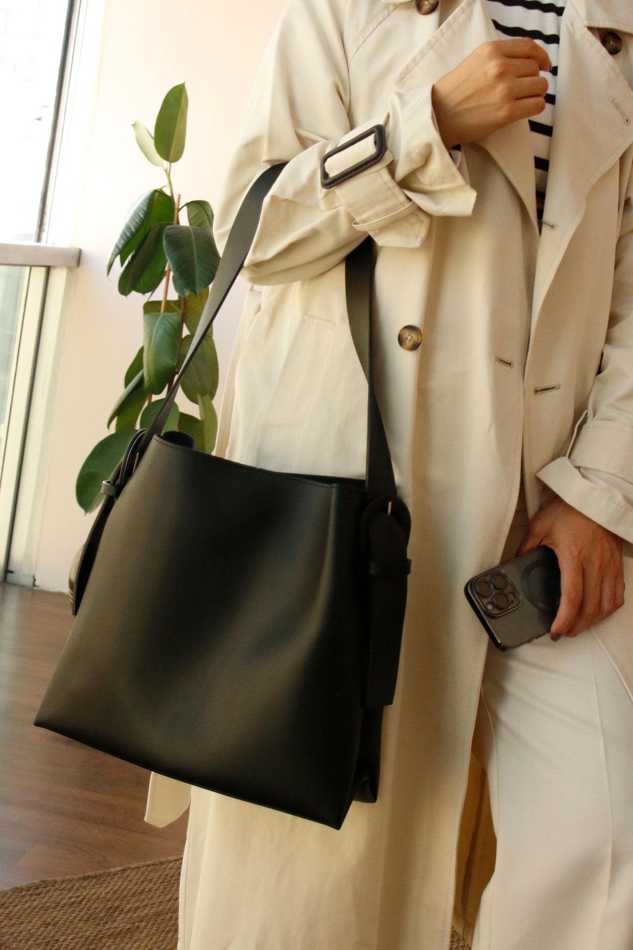 Ella Siyah Shoulder Bag 