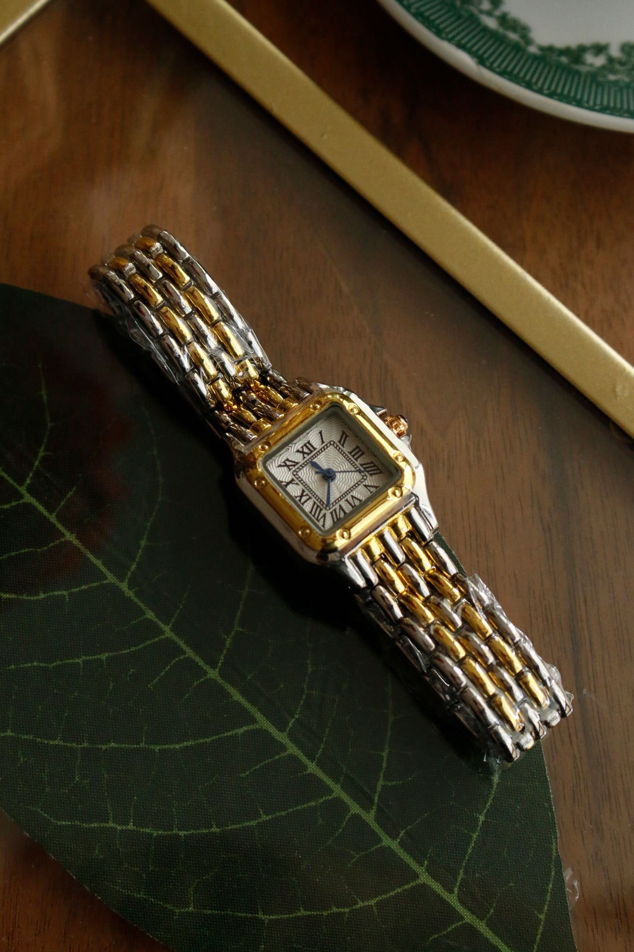 Eryu Gold&Silver Metal Kadın Kol Saati