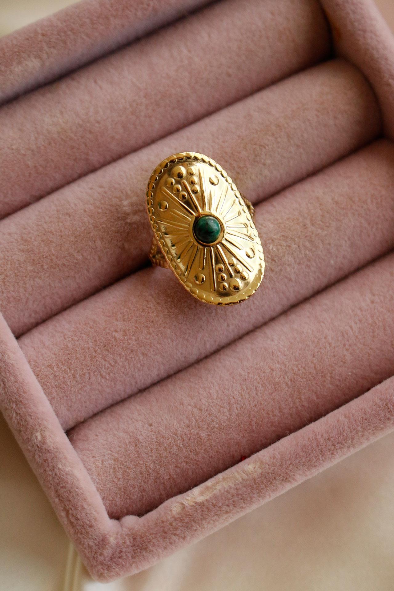 Etnik Tasarımlı Ayarlamalı Aksesuar Yüzük 13