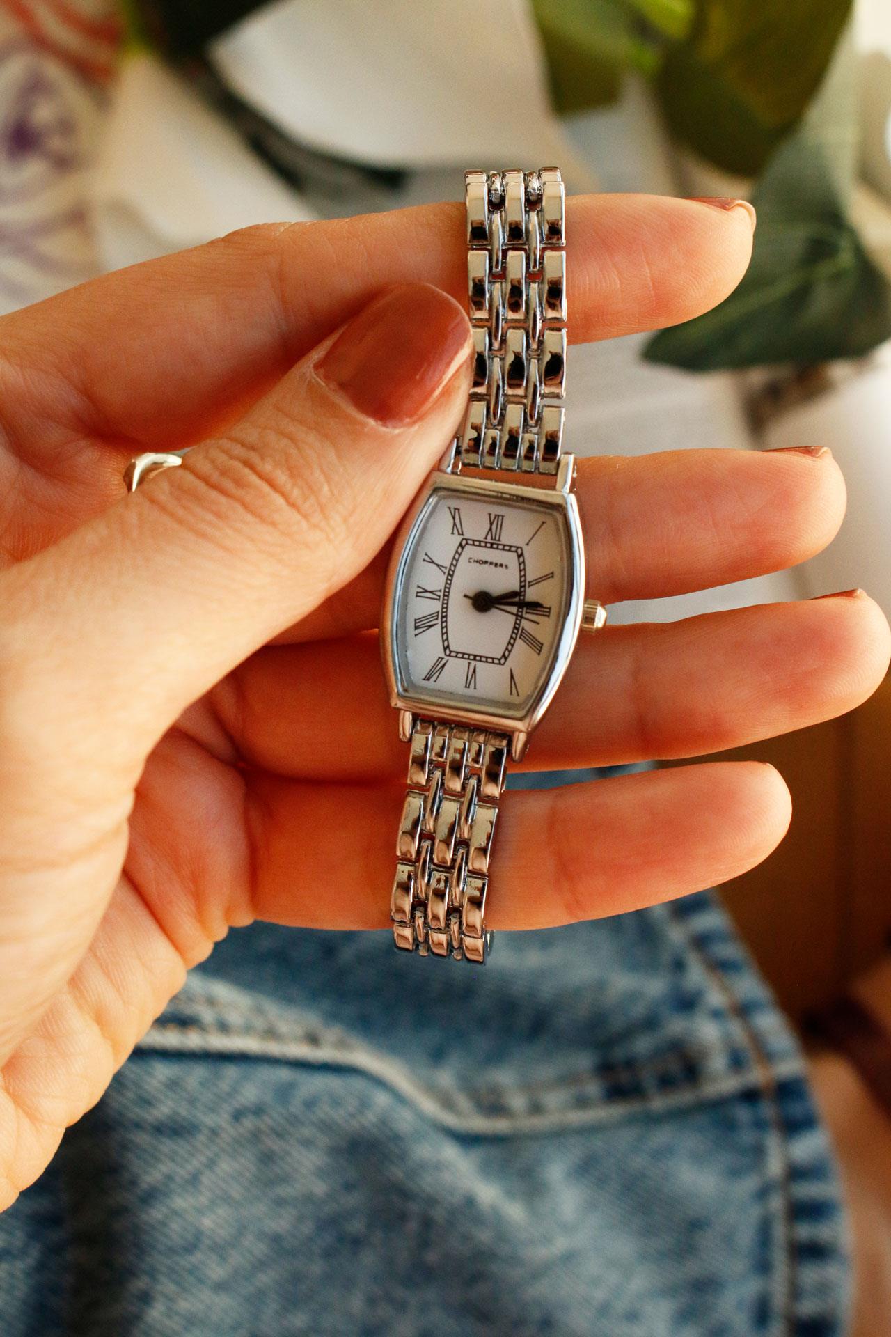 Glady Silver Metal Kadın Kol Saati