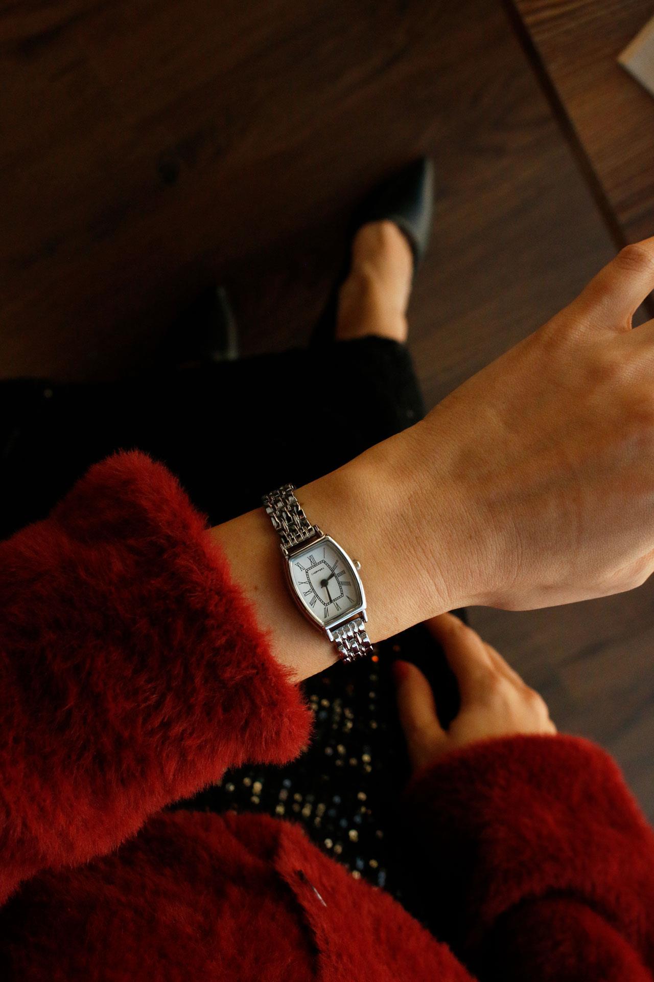Glady Silver Metal Kadın Kol Saati