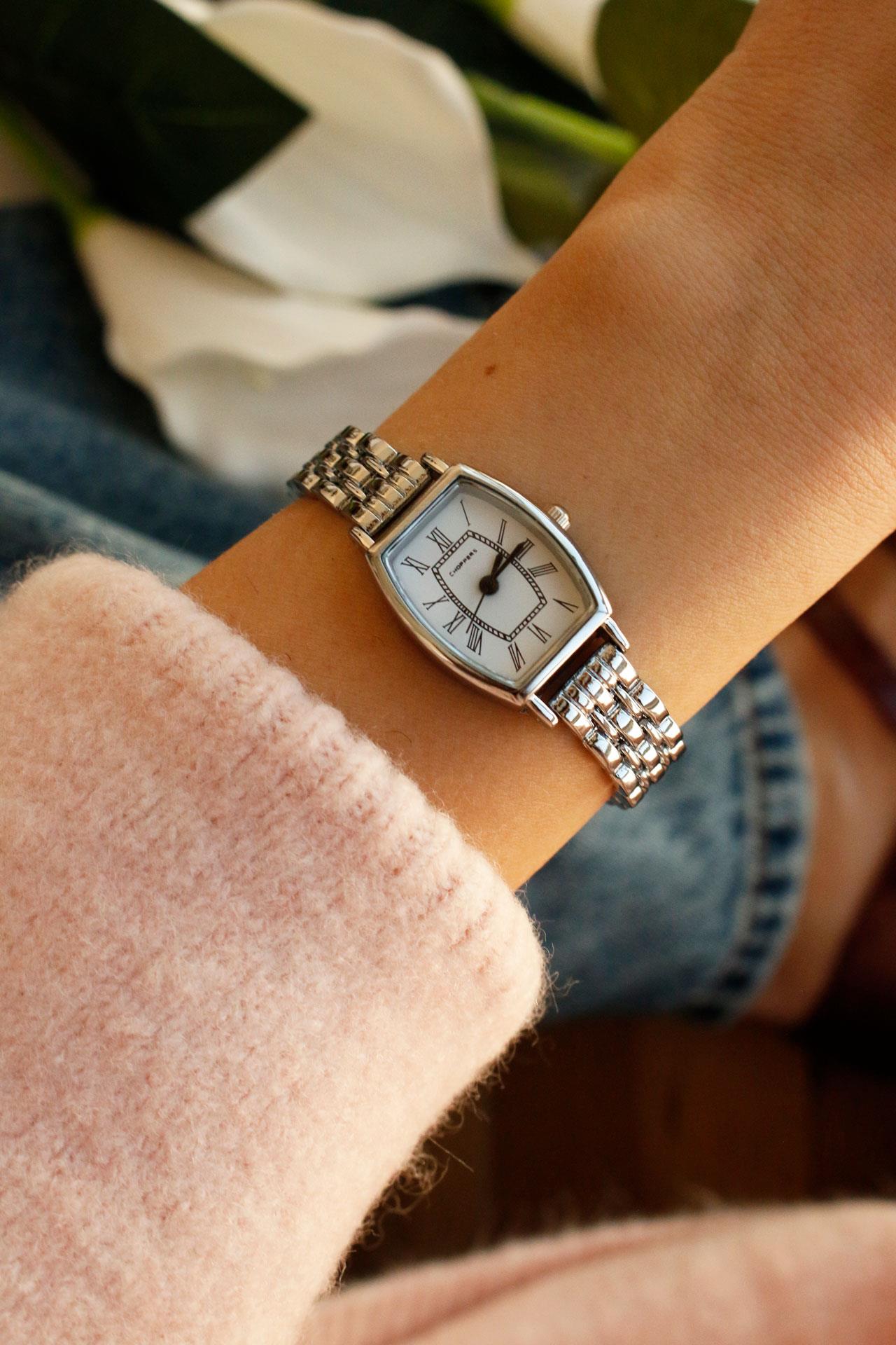 Glady Silver Metal Kadın Kol Saati
