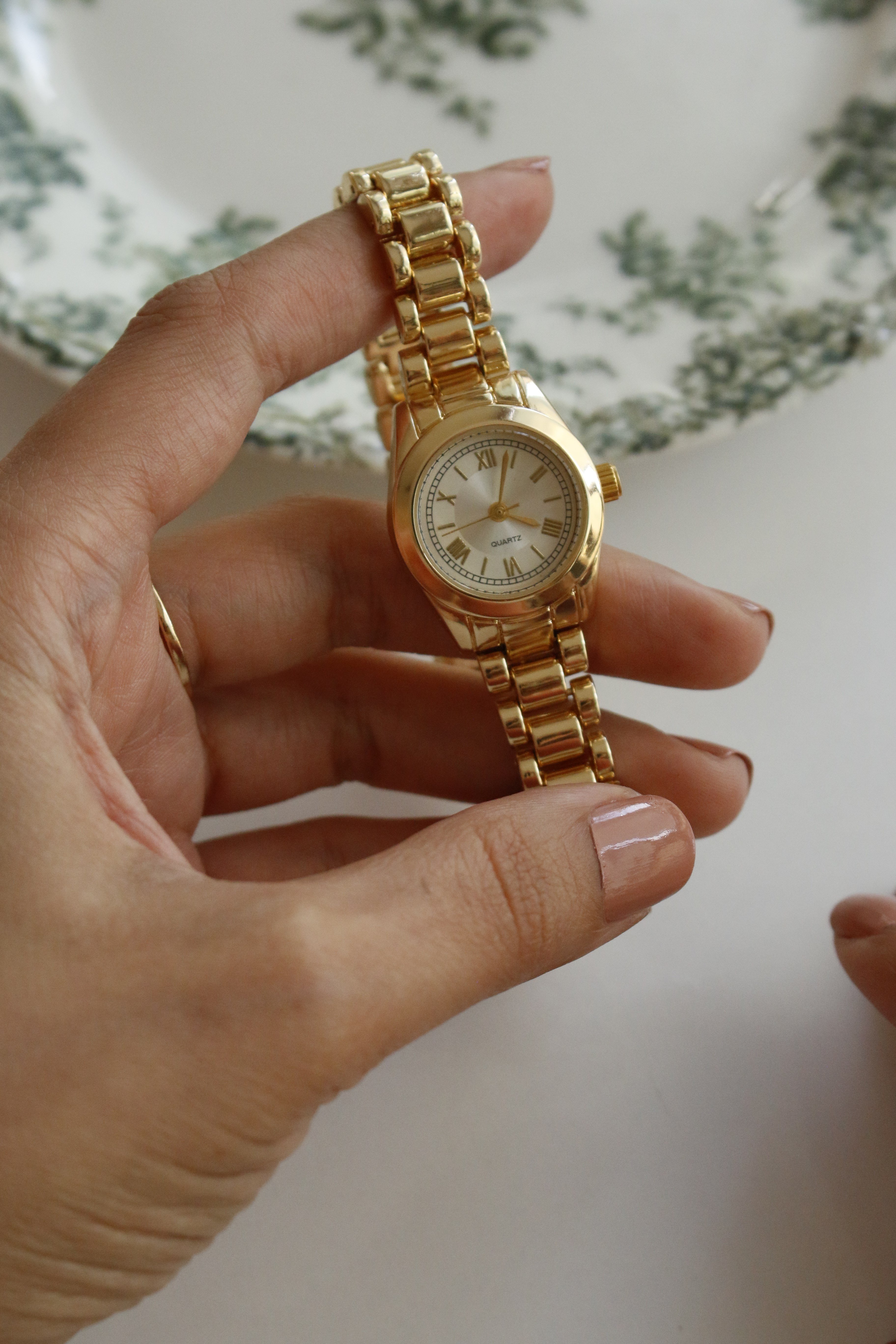Majes Gold Metal Kadın Kol Saati