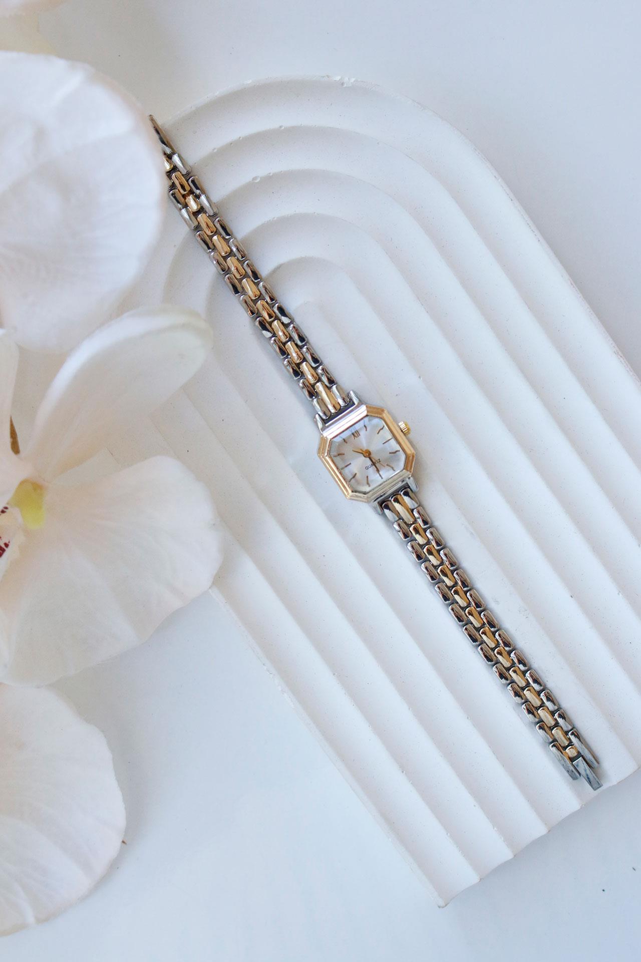 Montre Gold&Silver Minimal Kol Saati