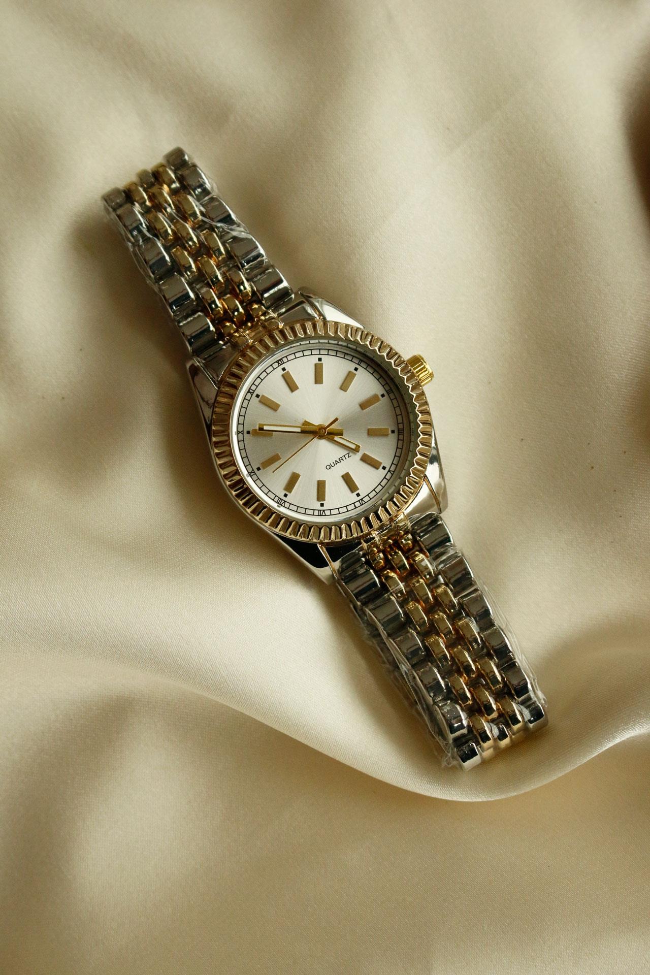 Moskow Gold&Silver Metal Kadın Kol Saati