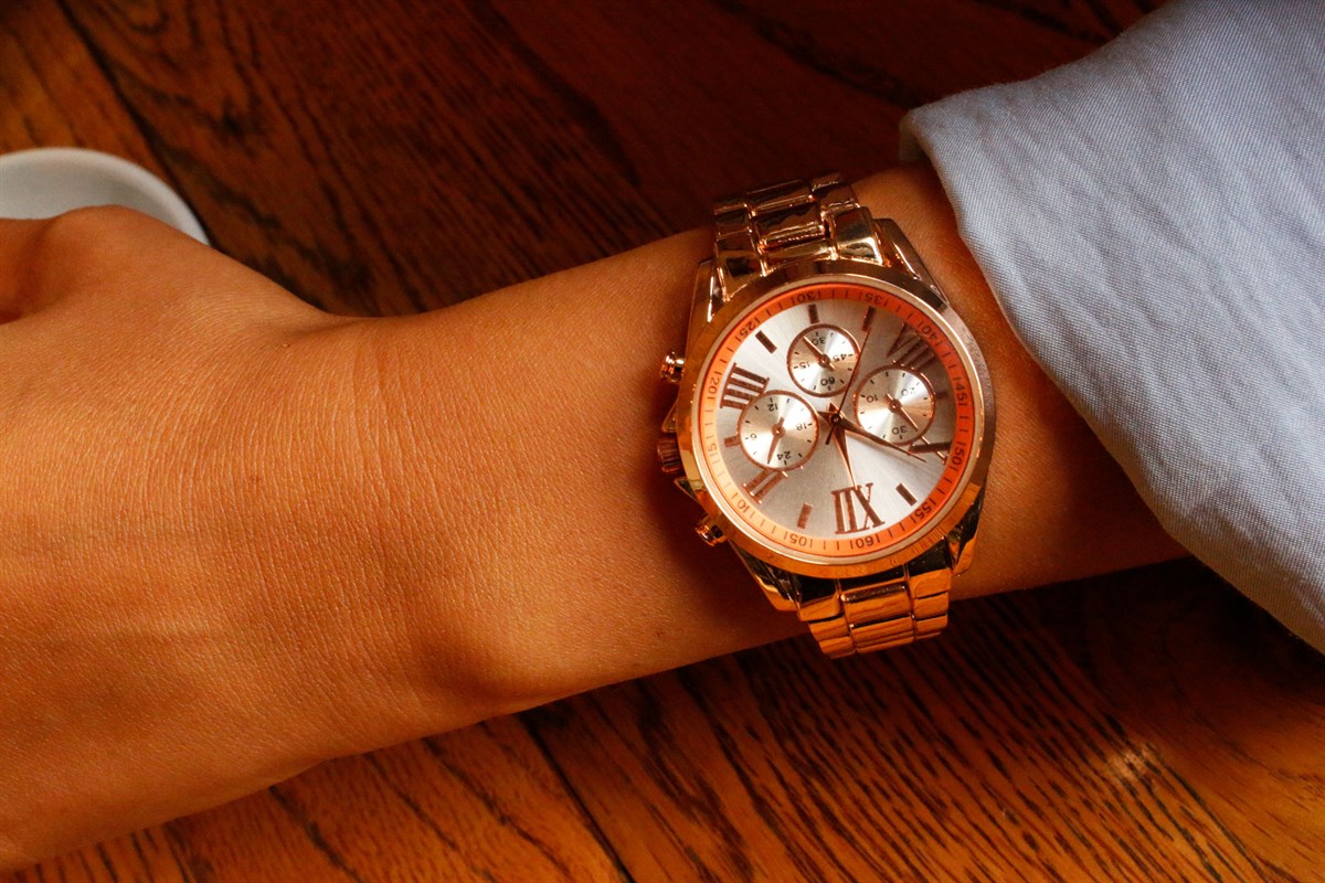 New Rose Metal Saat