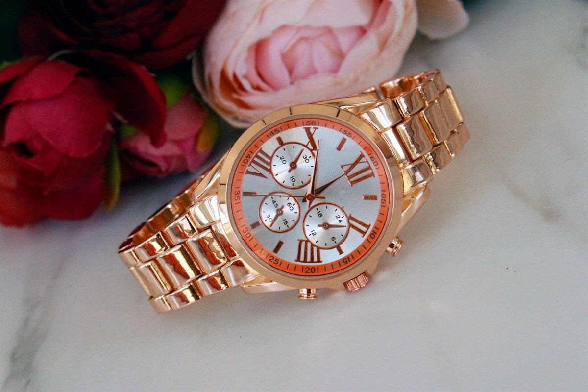New Rose Metal Saat