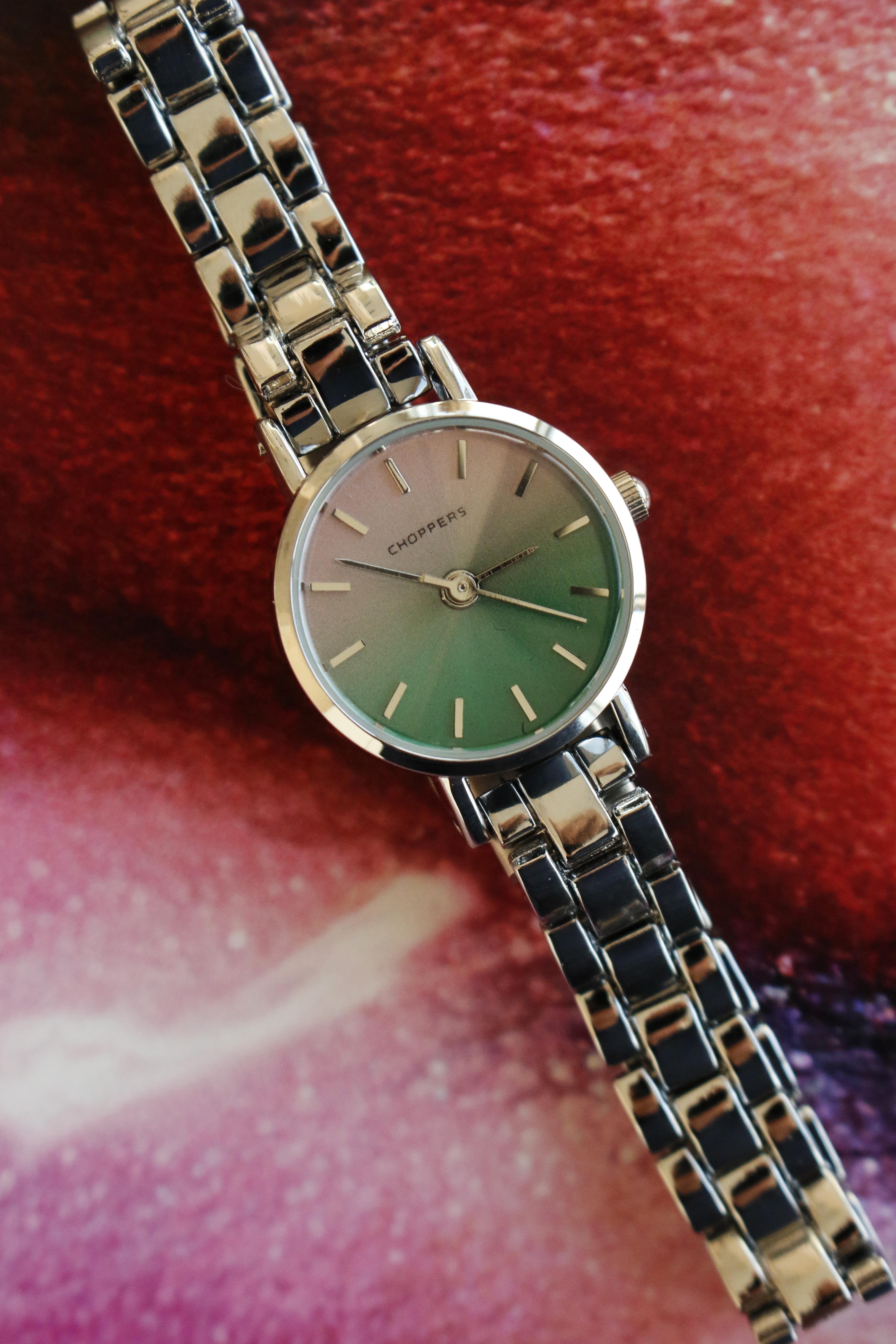 Rainbow Silver Metal Kol Saati 