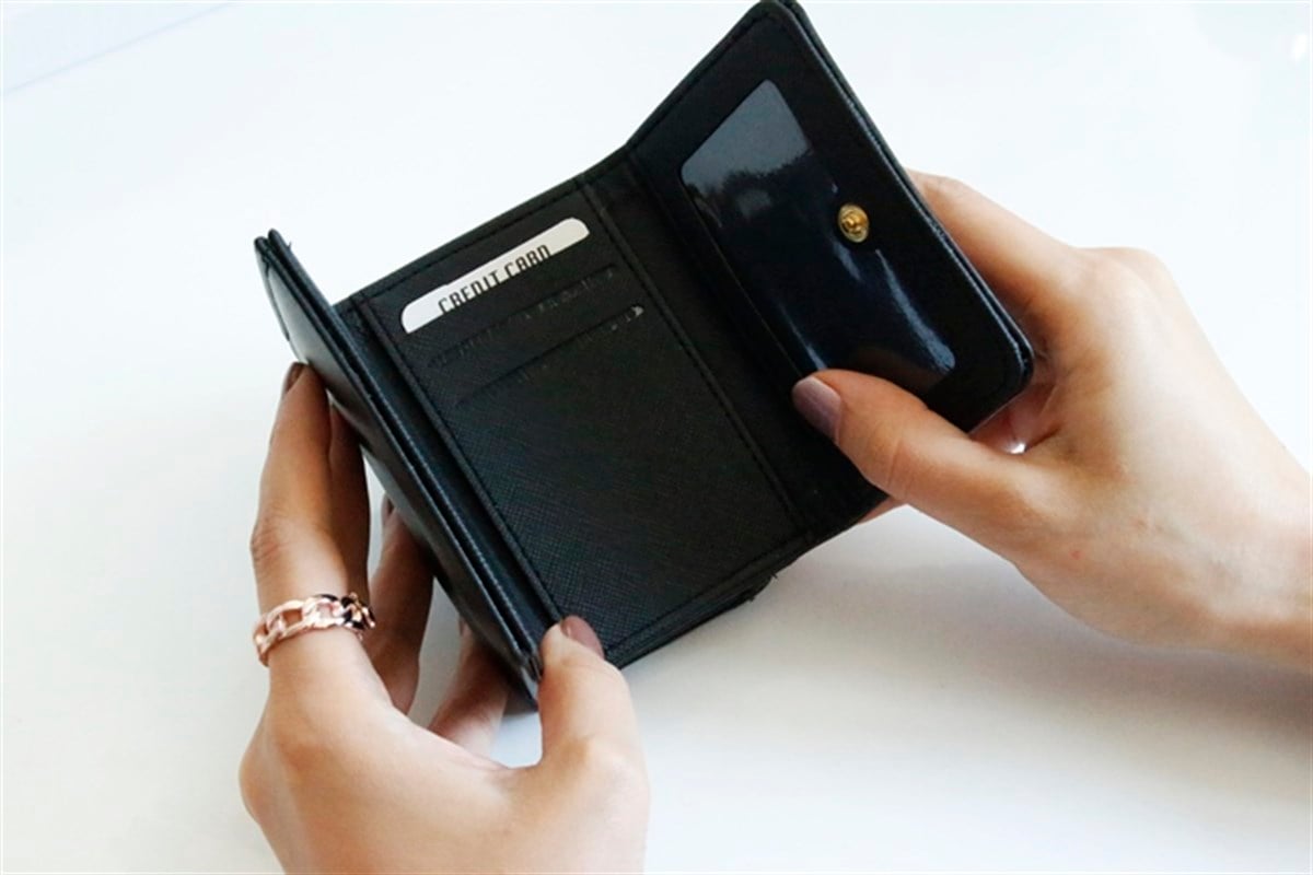 Siyah Minimal Wallet 