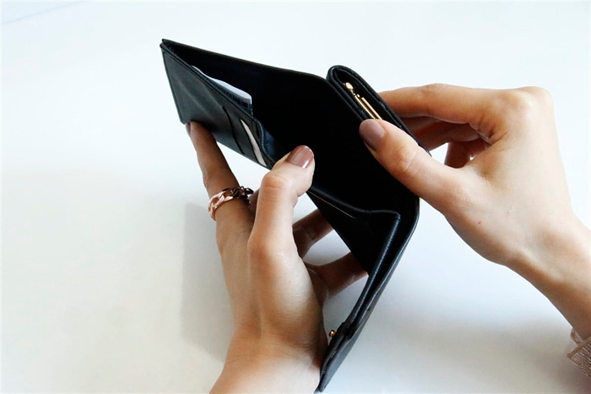 Siyah Minimal Wallet 