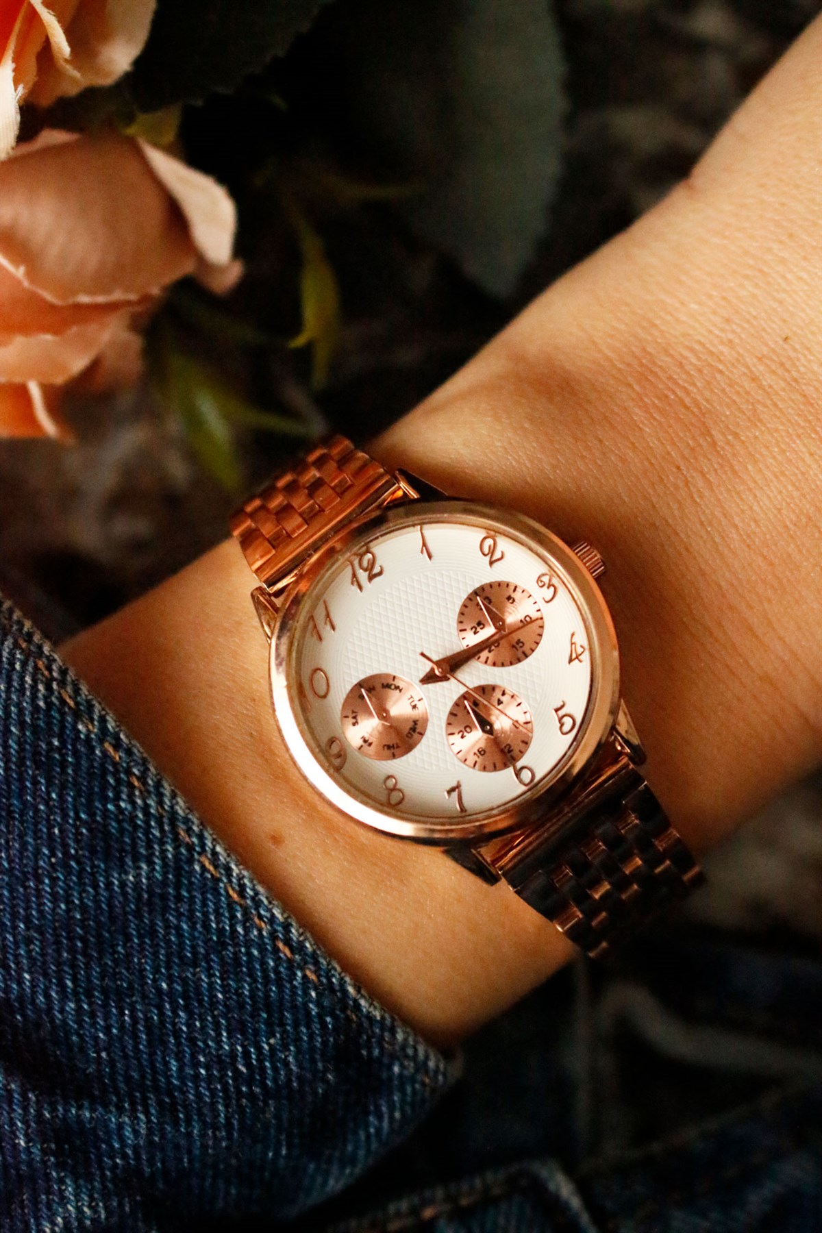 Yeni Rose Metal Saat 