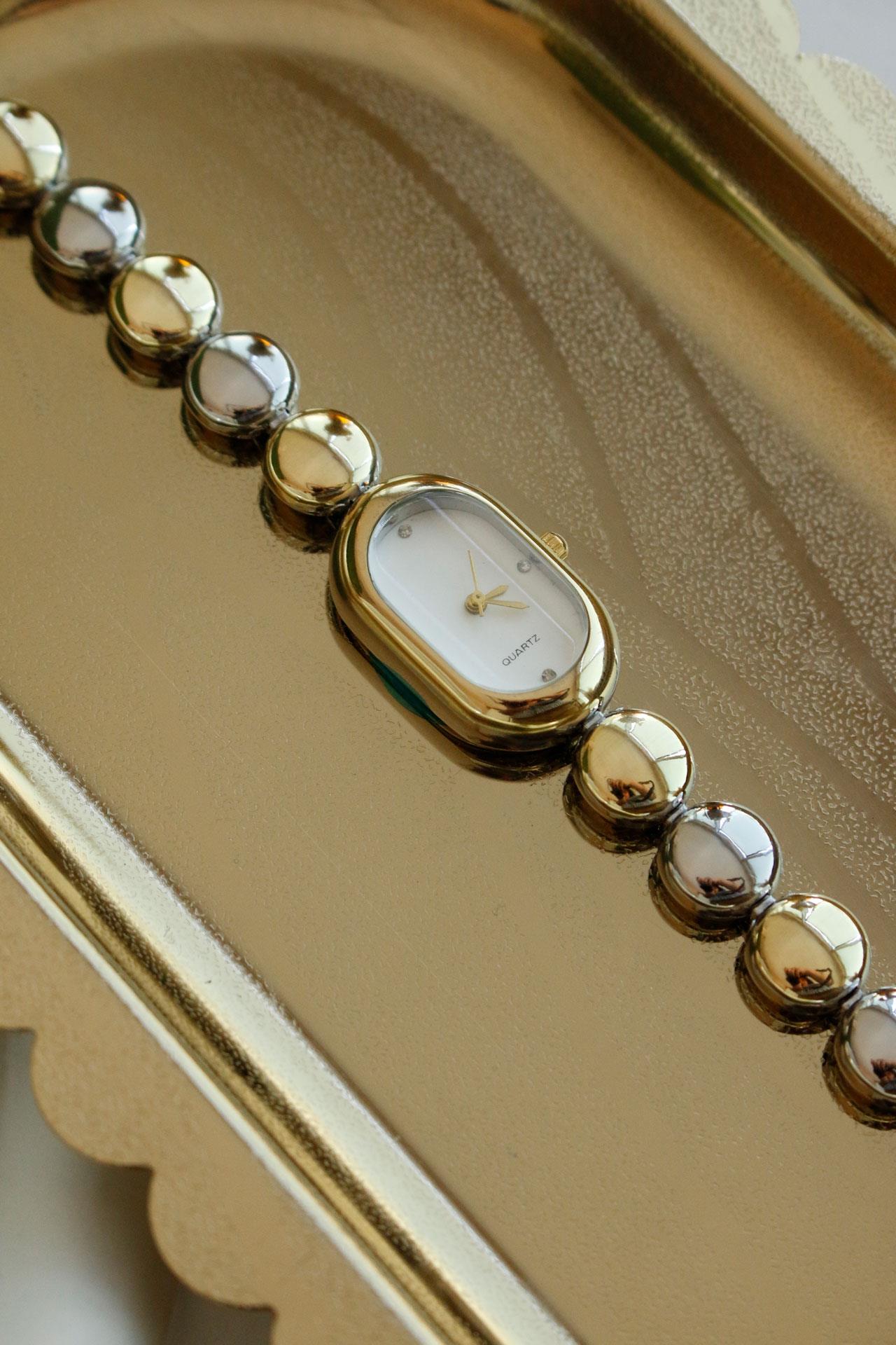 Zerina Gold&Silver Metal Kol Saati