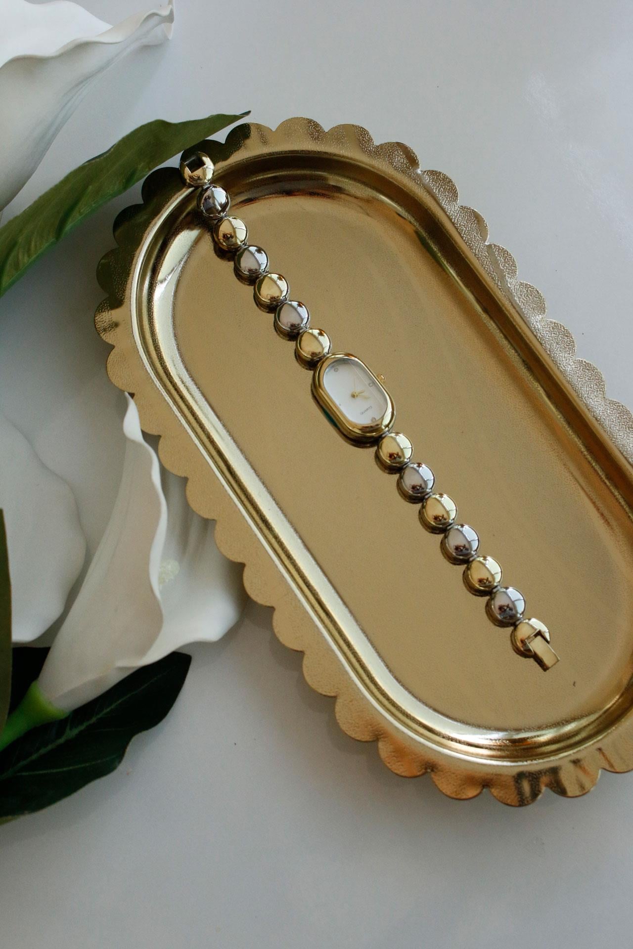 Zerina Gold&Silver Metal Kol Saati