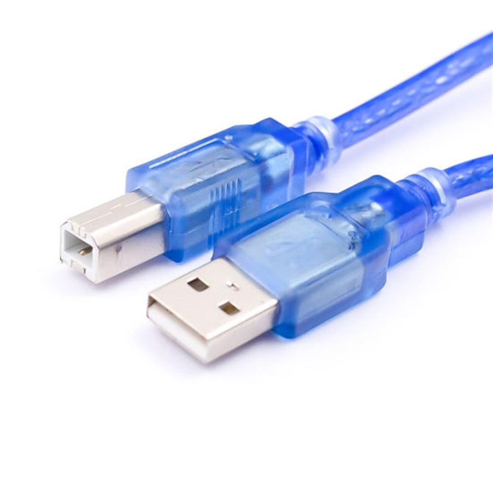 1.64FT USB 2.0 A-B Erkek Printer Kablo 0.5m