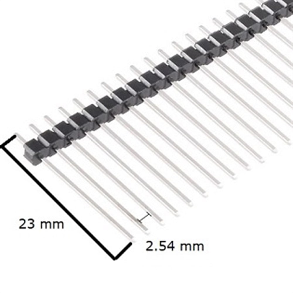 1x40 23mm Erkek Header 180 derece