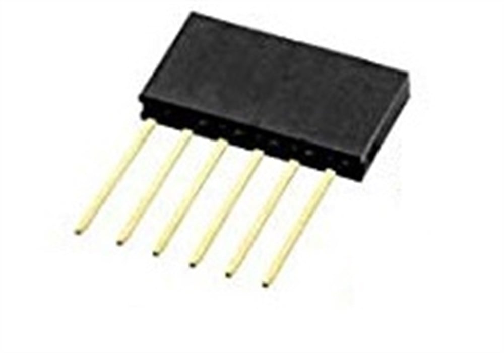 6Pin Uzun Dişi Header 11mm