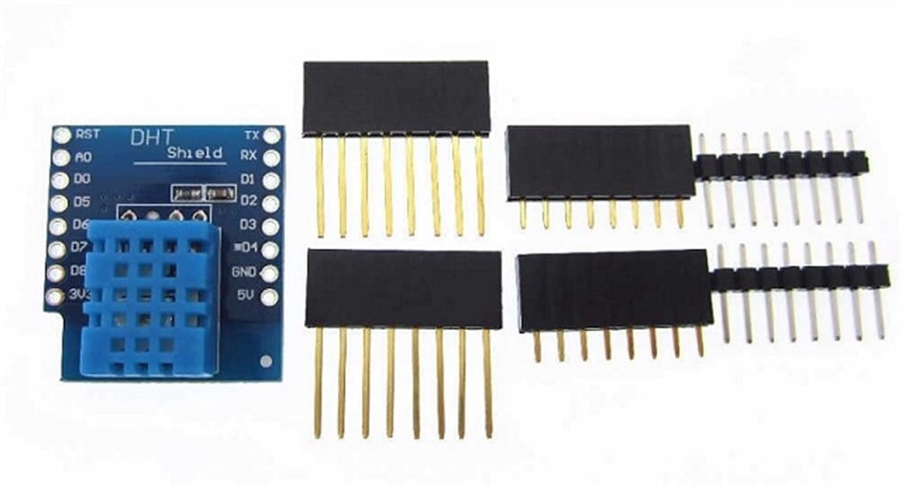 DHT shield WeMos D1 mini DHT11 Sıcaklık ve Sensör Modulü