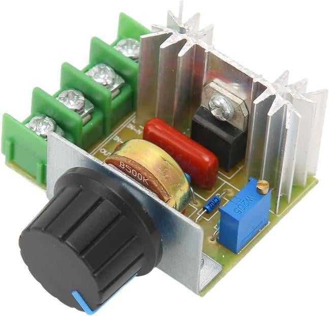 Kompent2000W 220V Triyak Voltaj Regülatörü Motor Hız Işık Sıcaklık Kontrol Kartı